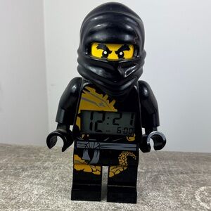 Lego ninjago alarm clock ninja black